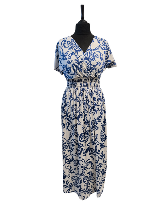 Esther (robe magique longue bout de manche)