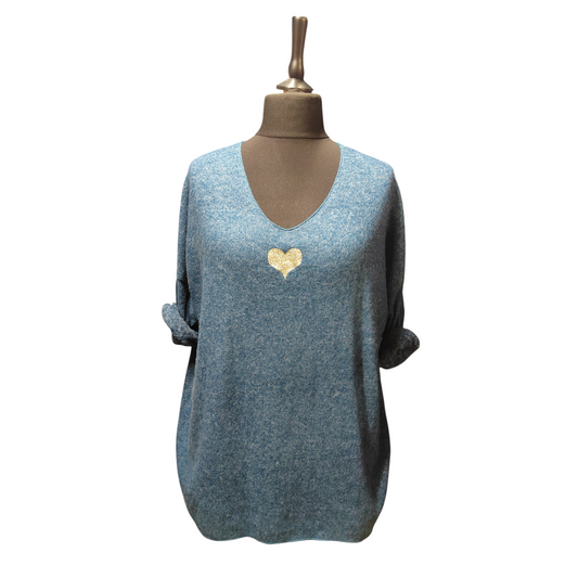 AMOUR (PULL FIN POLAIRE)