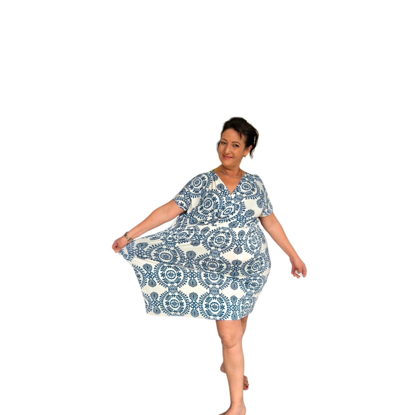 Zazie (robe courte magique manches)