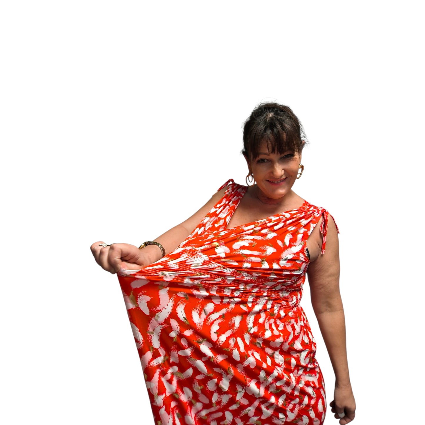 Charlène ( robe longue magique bretelles)