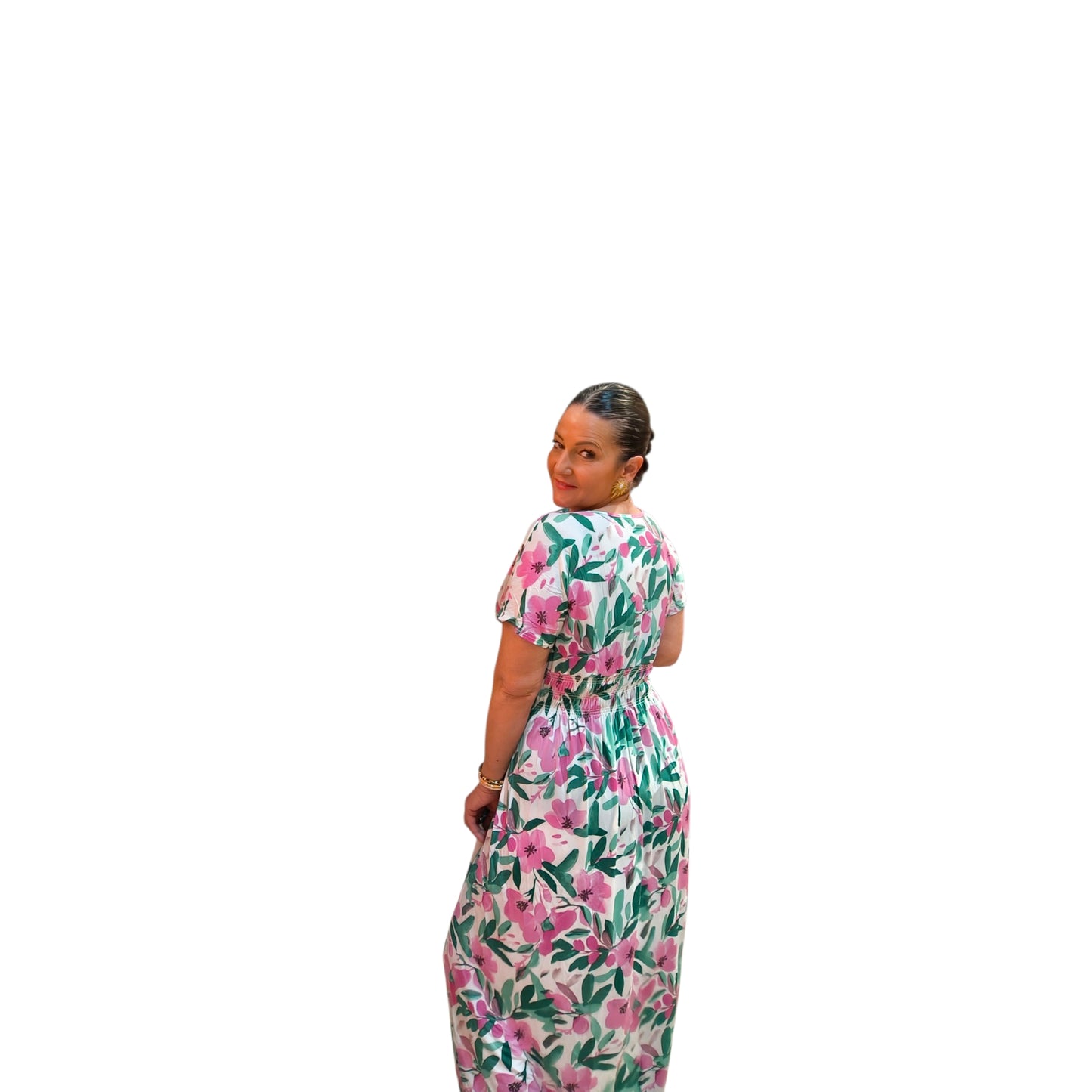 Rosa (robe longue magique manches)