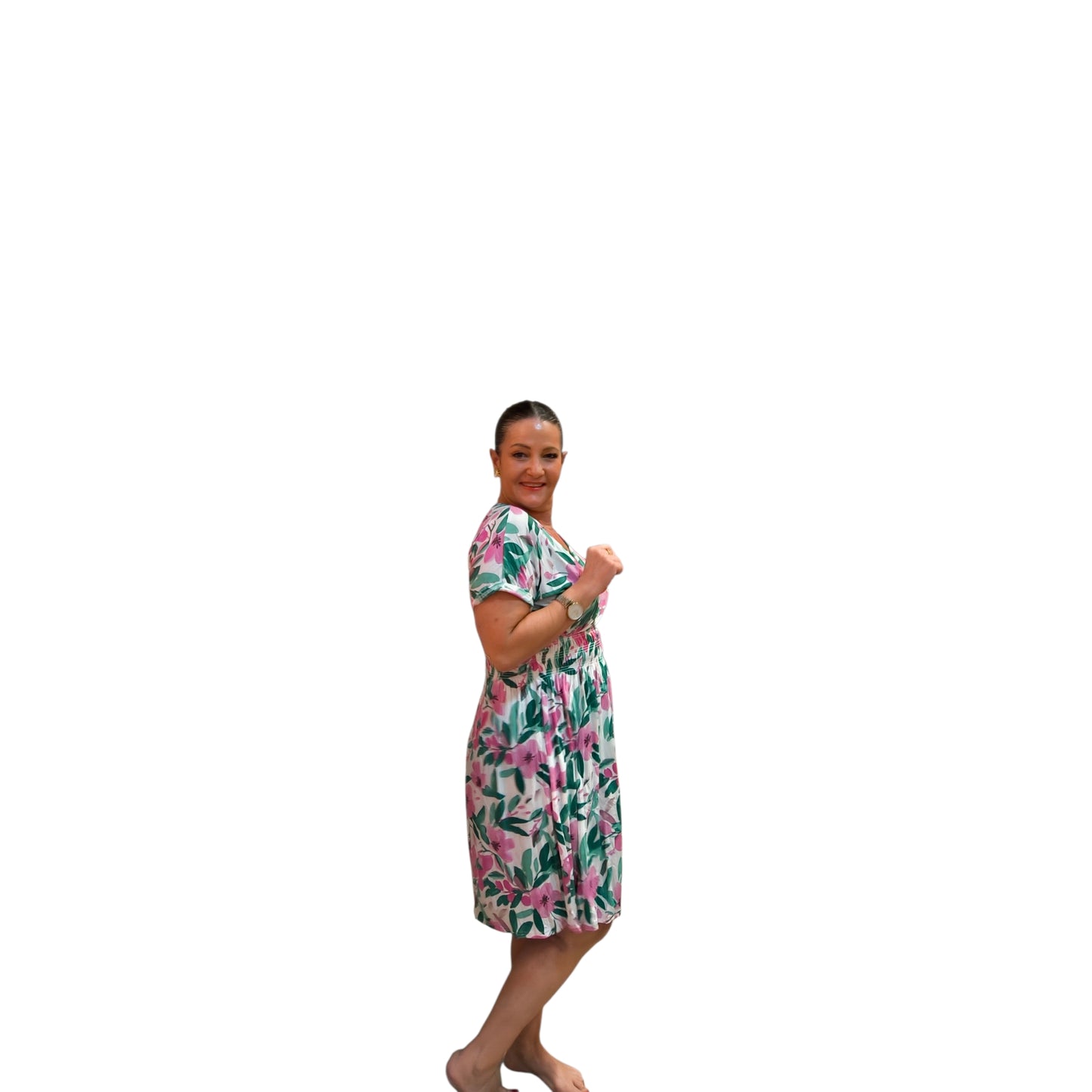 Rosa (robe courte magique manches)