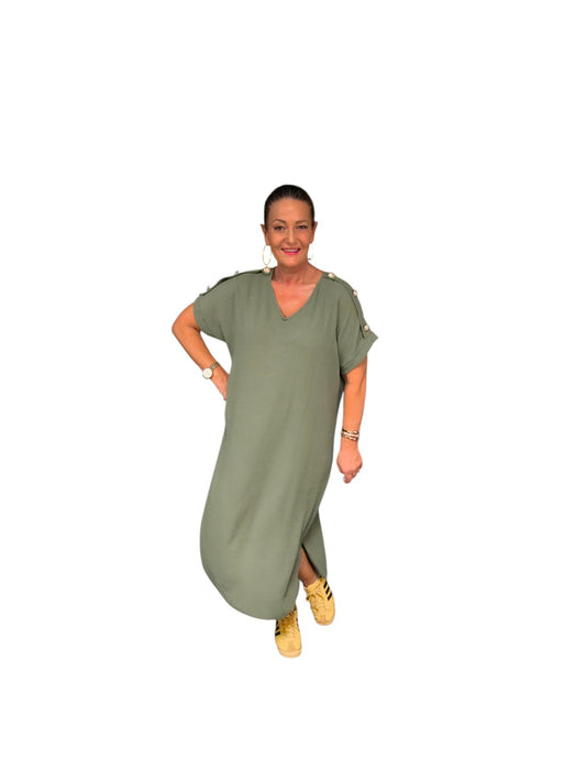 Clémence (robe longue fluide)