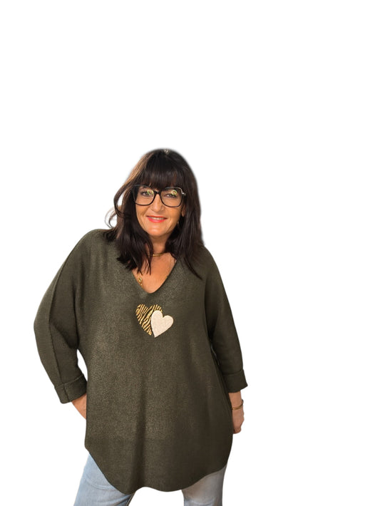 Léon (Pull oversize)