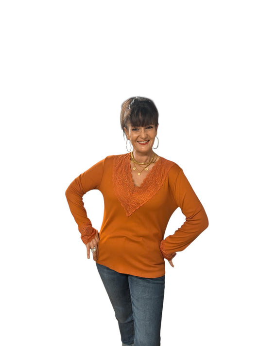 Virginie (top basic dentelle)