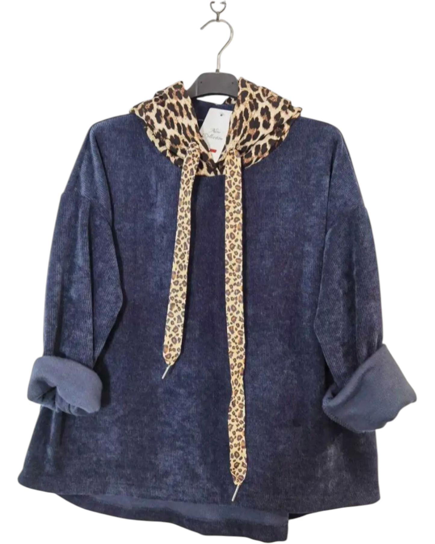 Tigrou (Pull velour capuche)