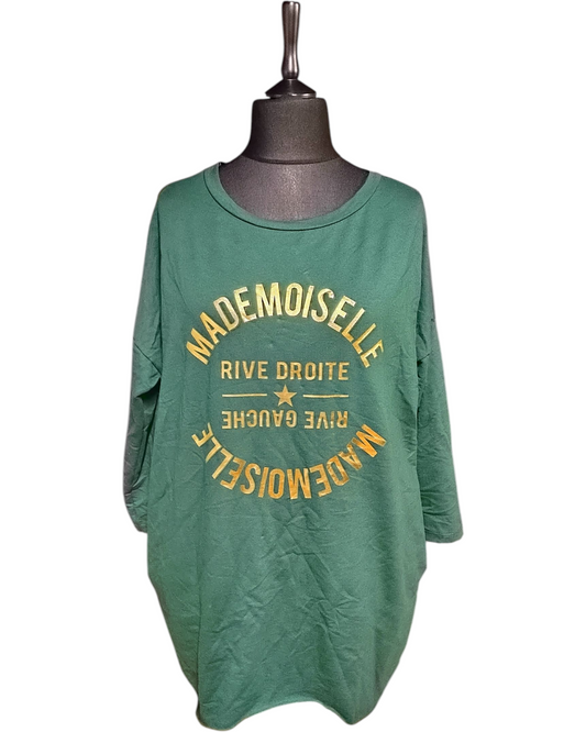 MADEMOISELLE (robe sweat)