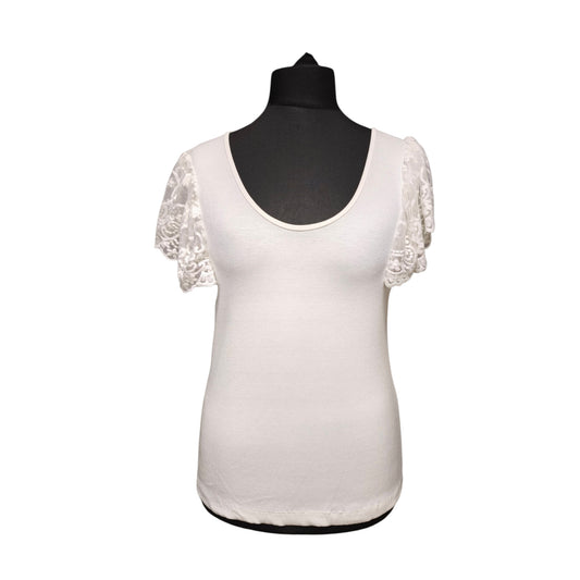 Dona (top manche dentelle)