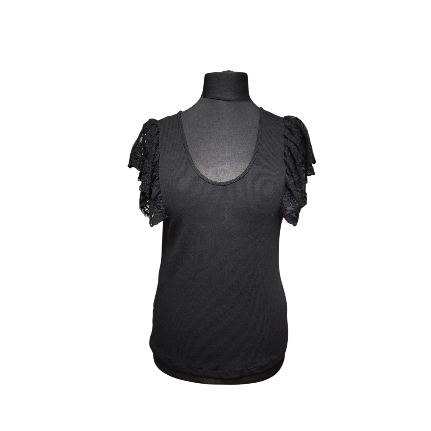Dona (top manche dentelle)