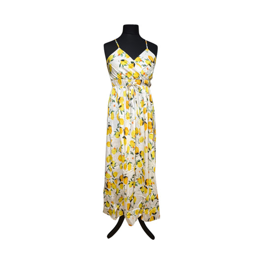 Citronnelle (robe longue bretelles)