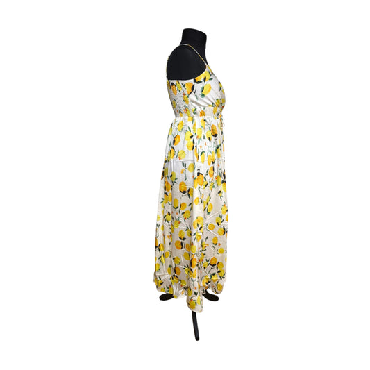 Citronnelle (robe longue bretelles)