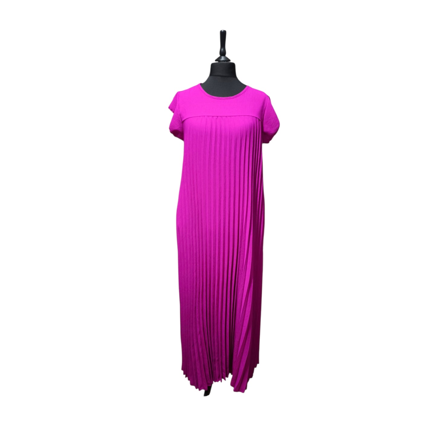 Coralie (robe longue plissée)