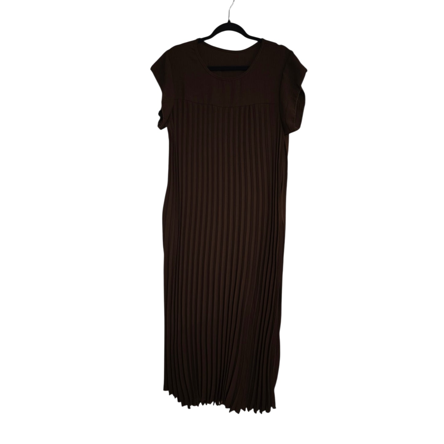 Coralie (robe longue plissée)
