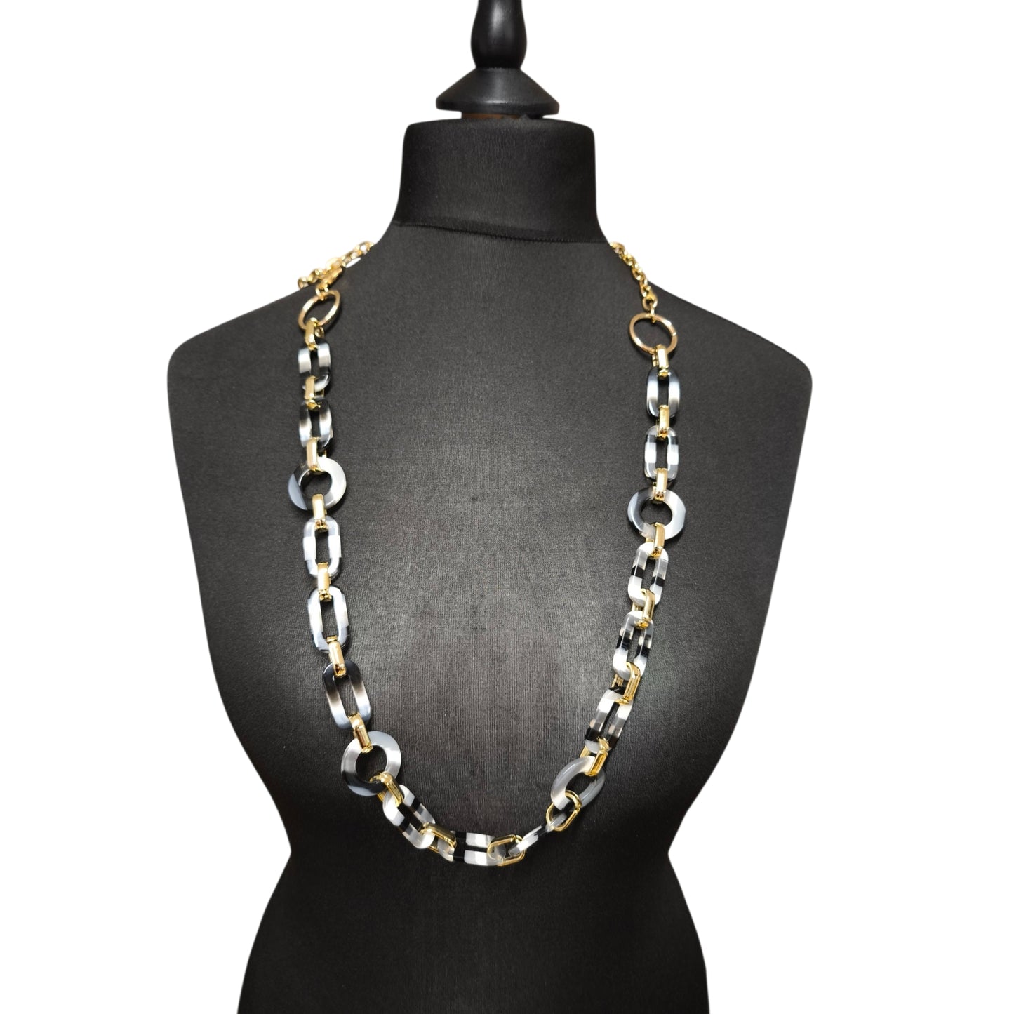 Yvette (collier sautoir/ceinture bijoux)