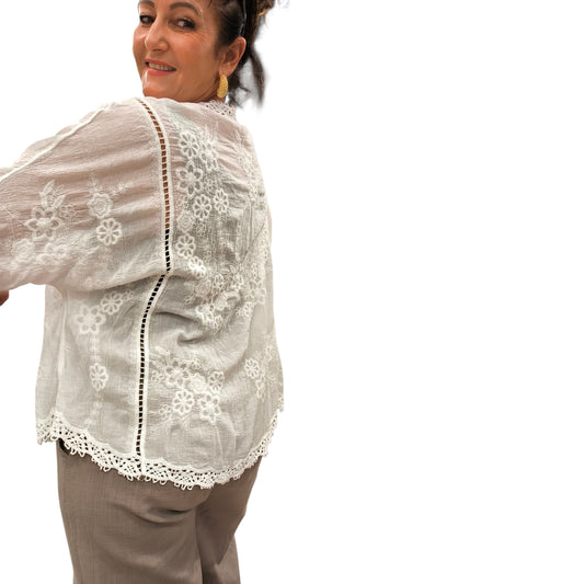 Mathieu ( blouse brodé)