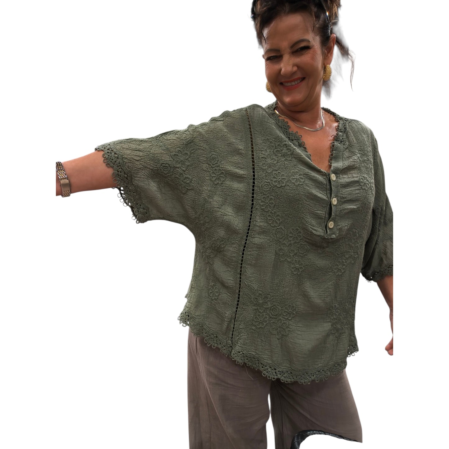 Mathieu ( blouse brodé)