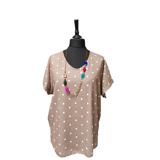 SIDONIE (BLOUSE POIS)