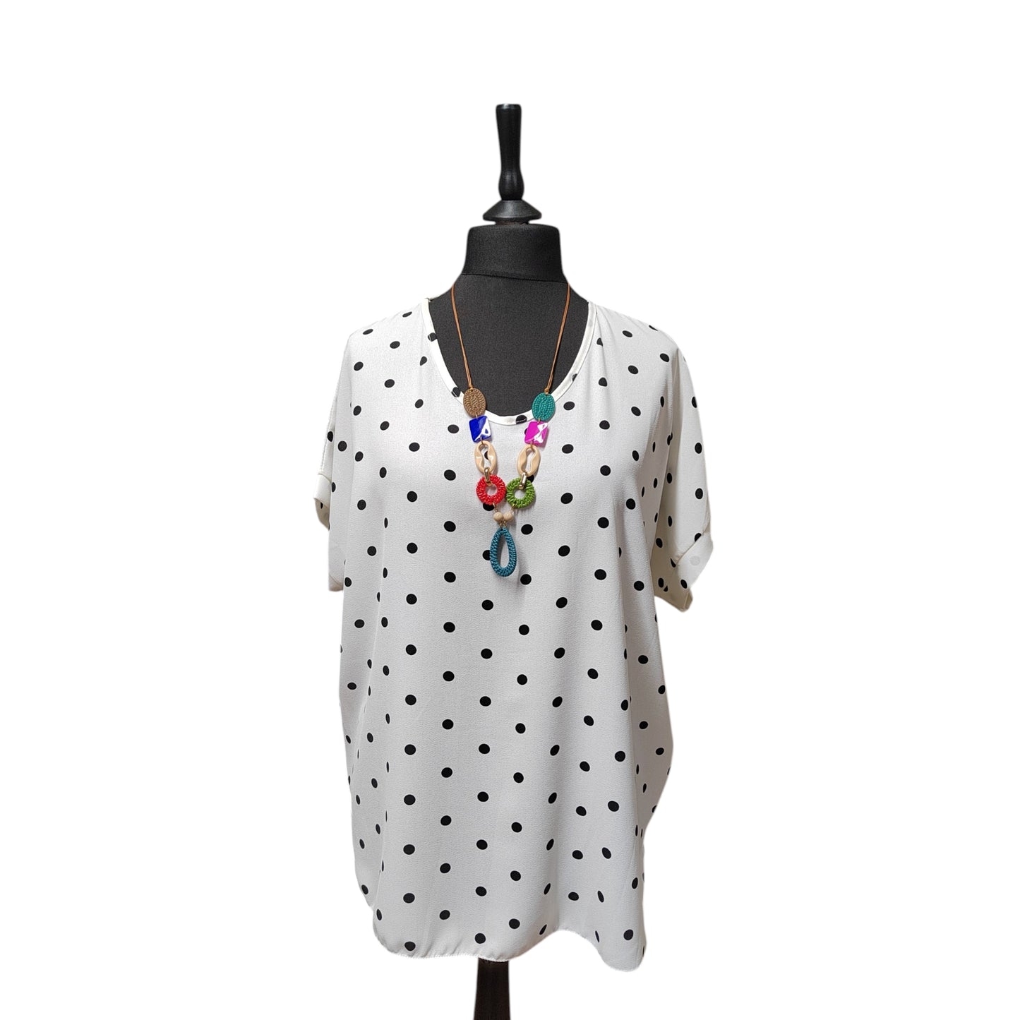 SIDONIE (BLOUSE POIS)