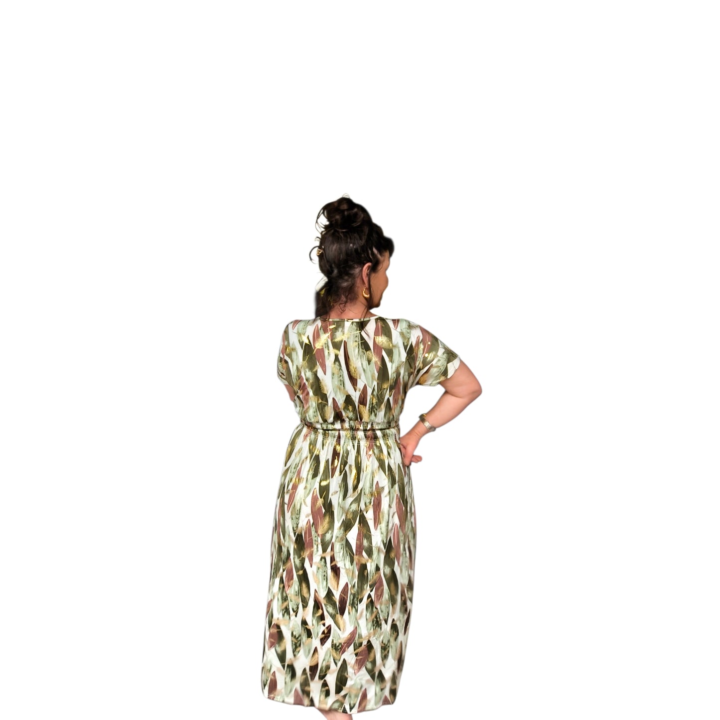 Simone (robe longue magique manches)