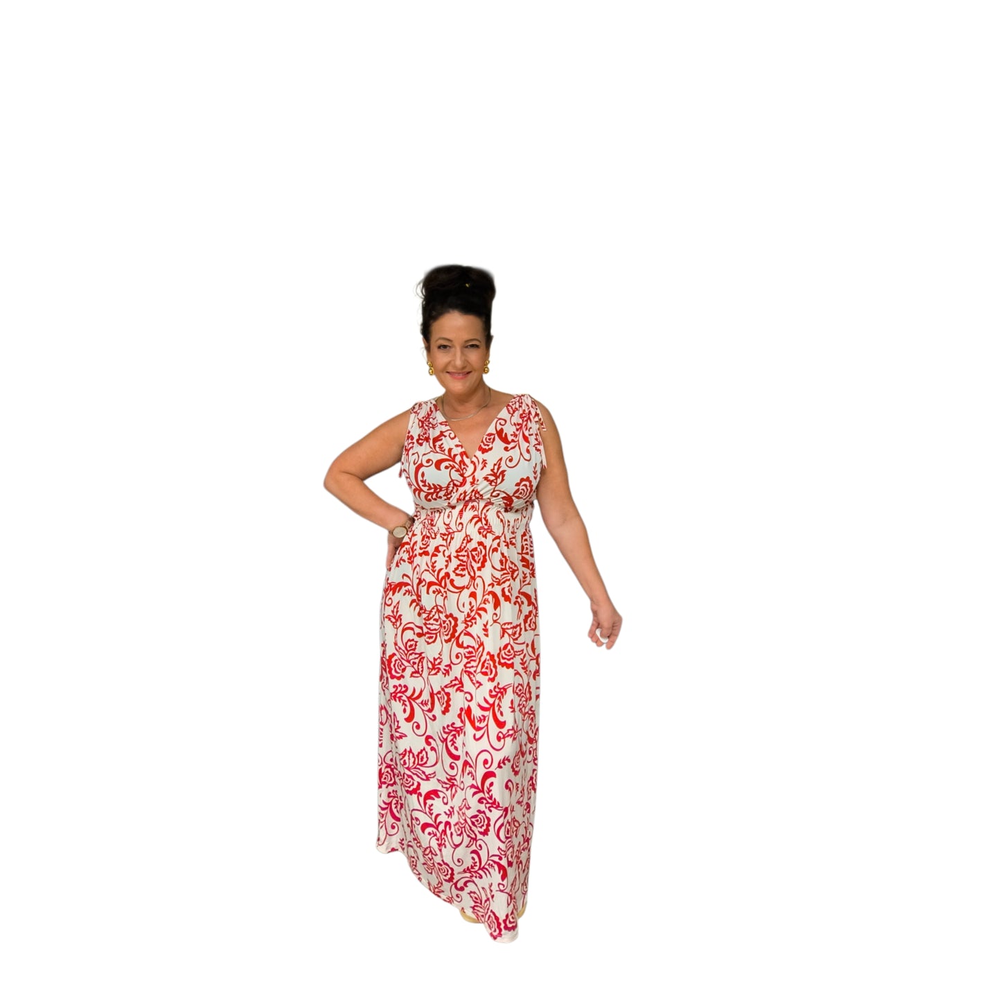Reine (robe longue magique bretelles)