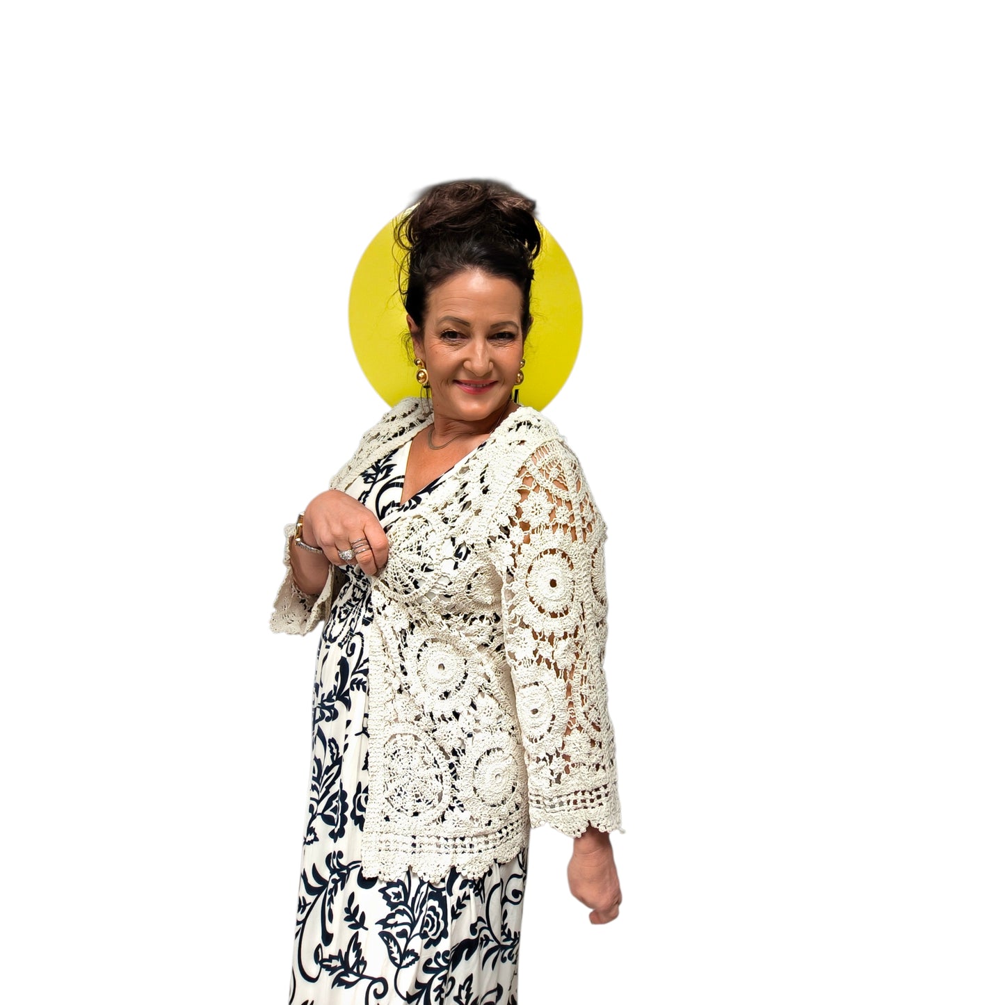 Reine (gilet crochet)