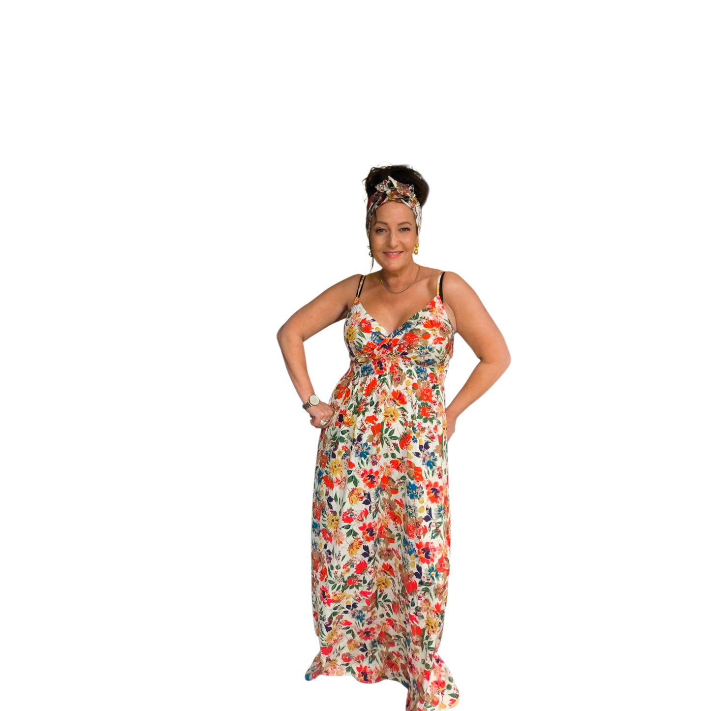 Sonia (robe longue bretelles)