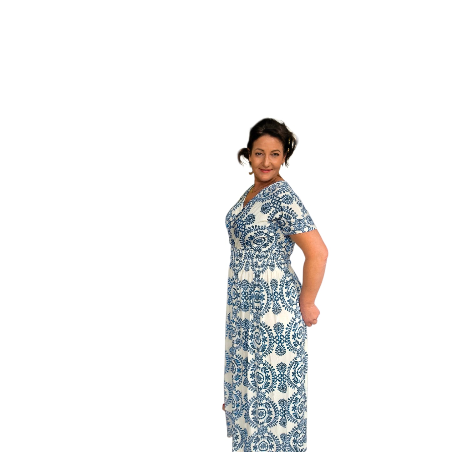 Zazie (robe longue magique manches)