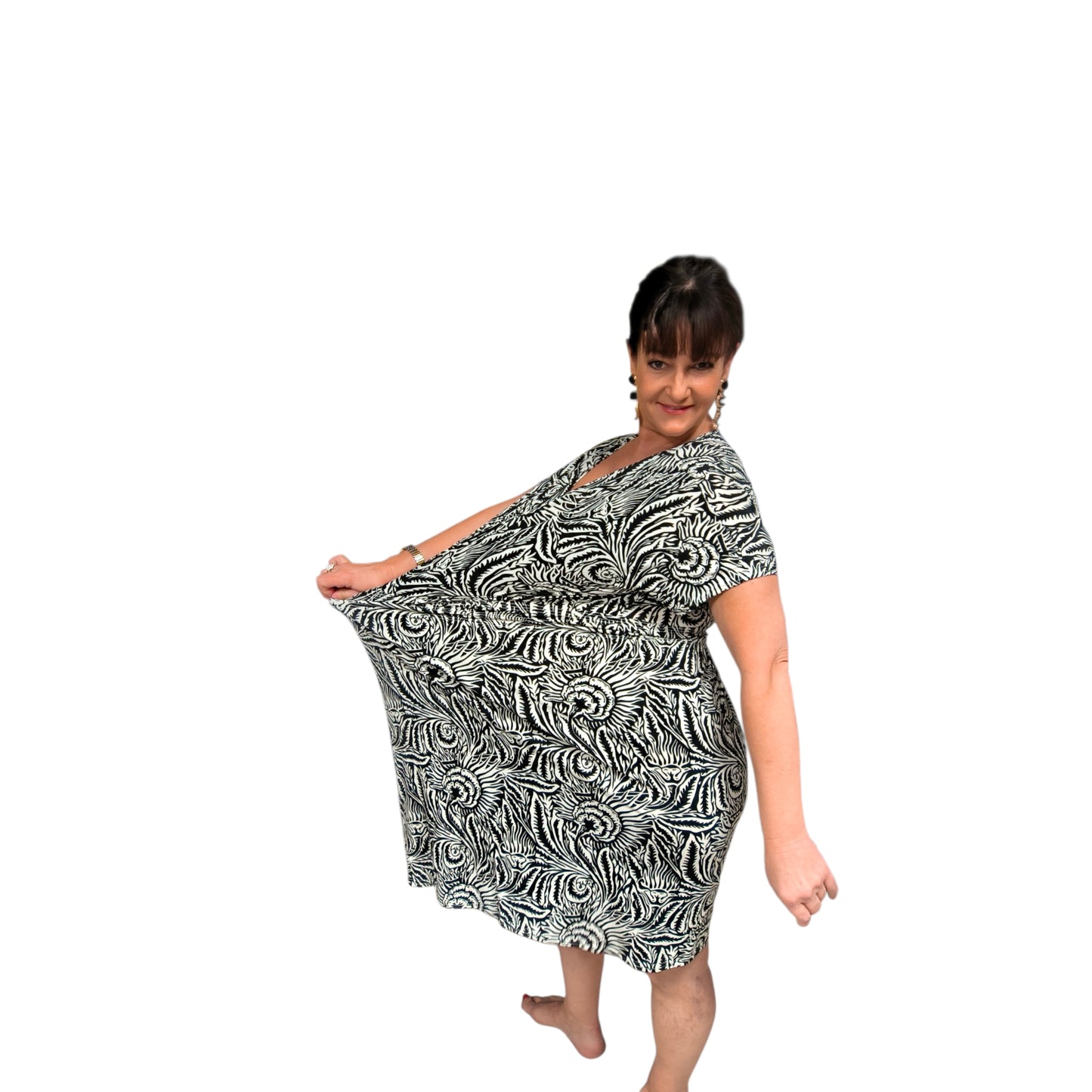 Clodette (robe magique courte manches)