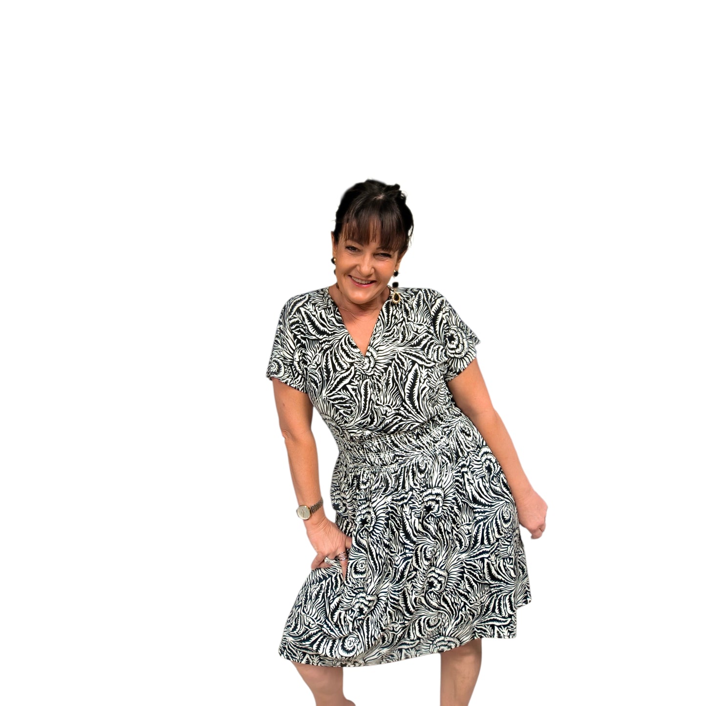 Clodette (robe magique courte manches)