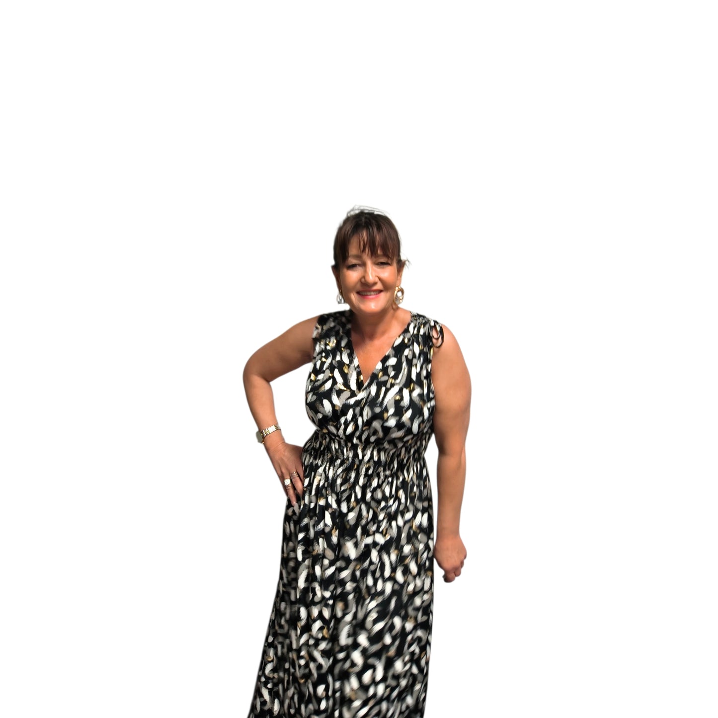 Charlène ( robe longue magique bretelles)