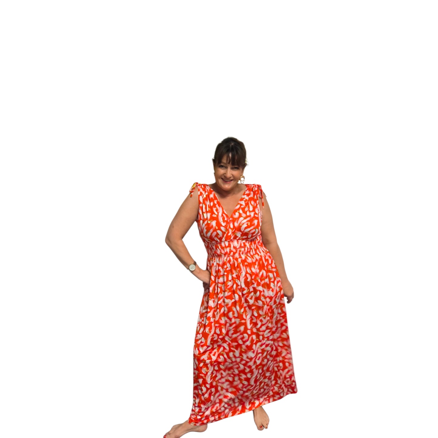 Charlène ( robe longue magique bretelles)
