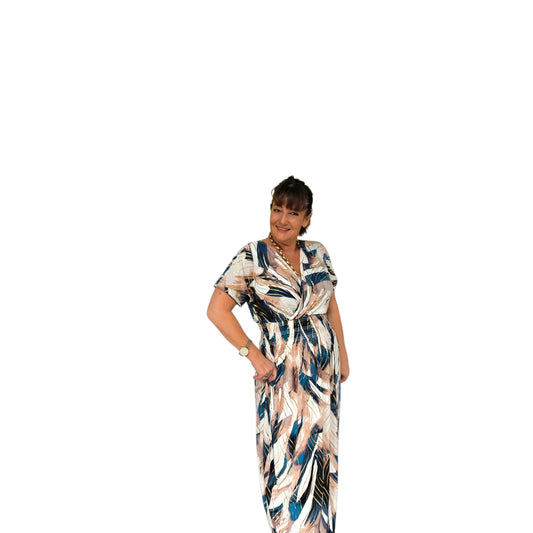 Lina (robe magique longue bout de manche)