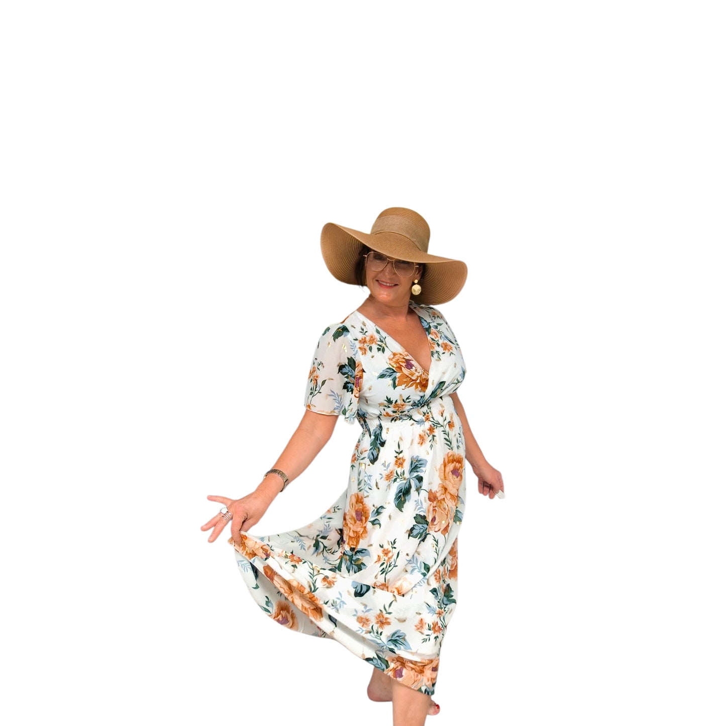 Elise (robe longue doublé)