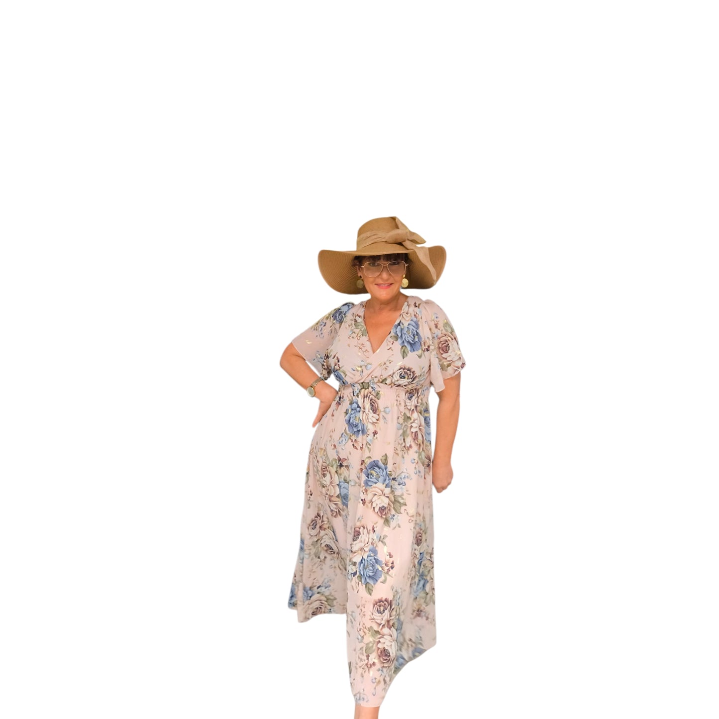Elise (robe longue doublé)
