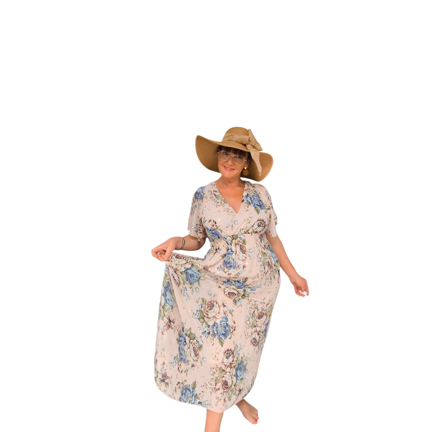 Elise (robe longue doublé)