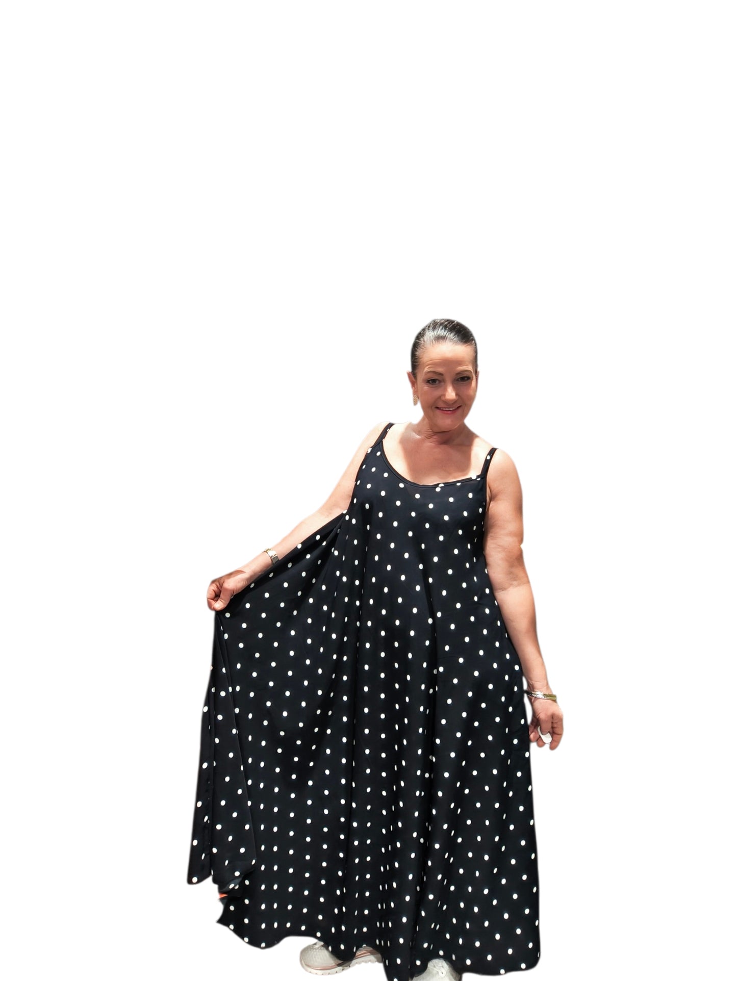 Laurie (robe oversize pois)