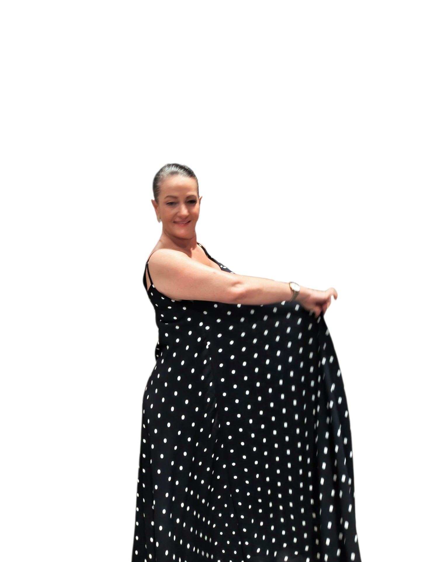Laurie (robe oversize pois)
