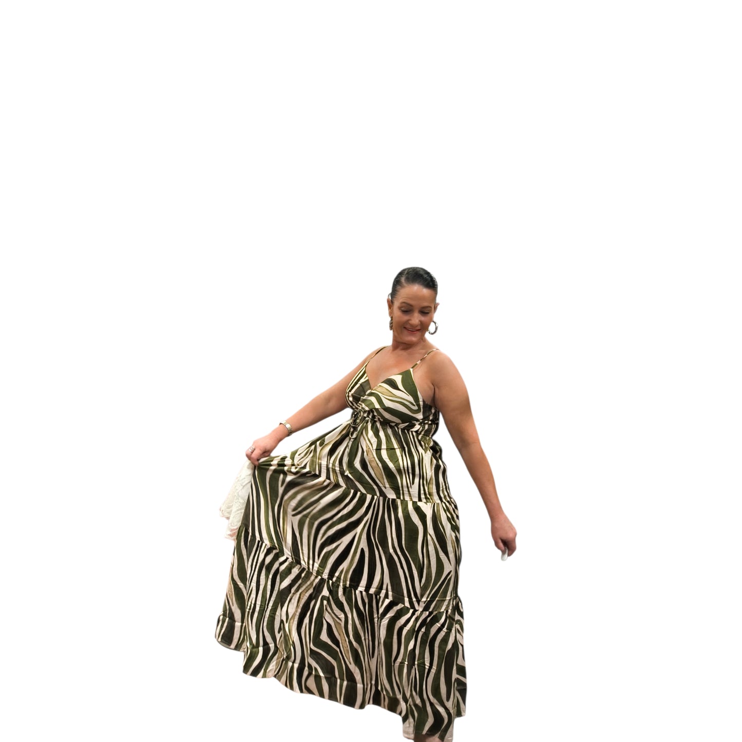 Joanna (robe longue bretelles)