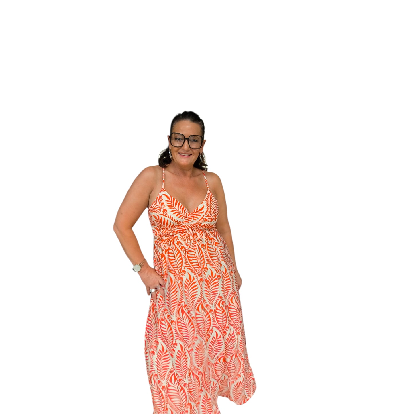 Lidia (robe longue bretelles)