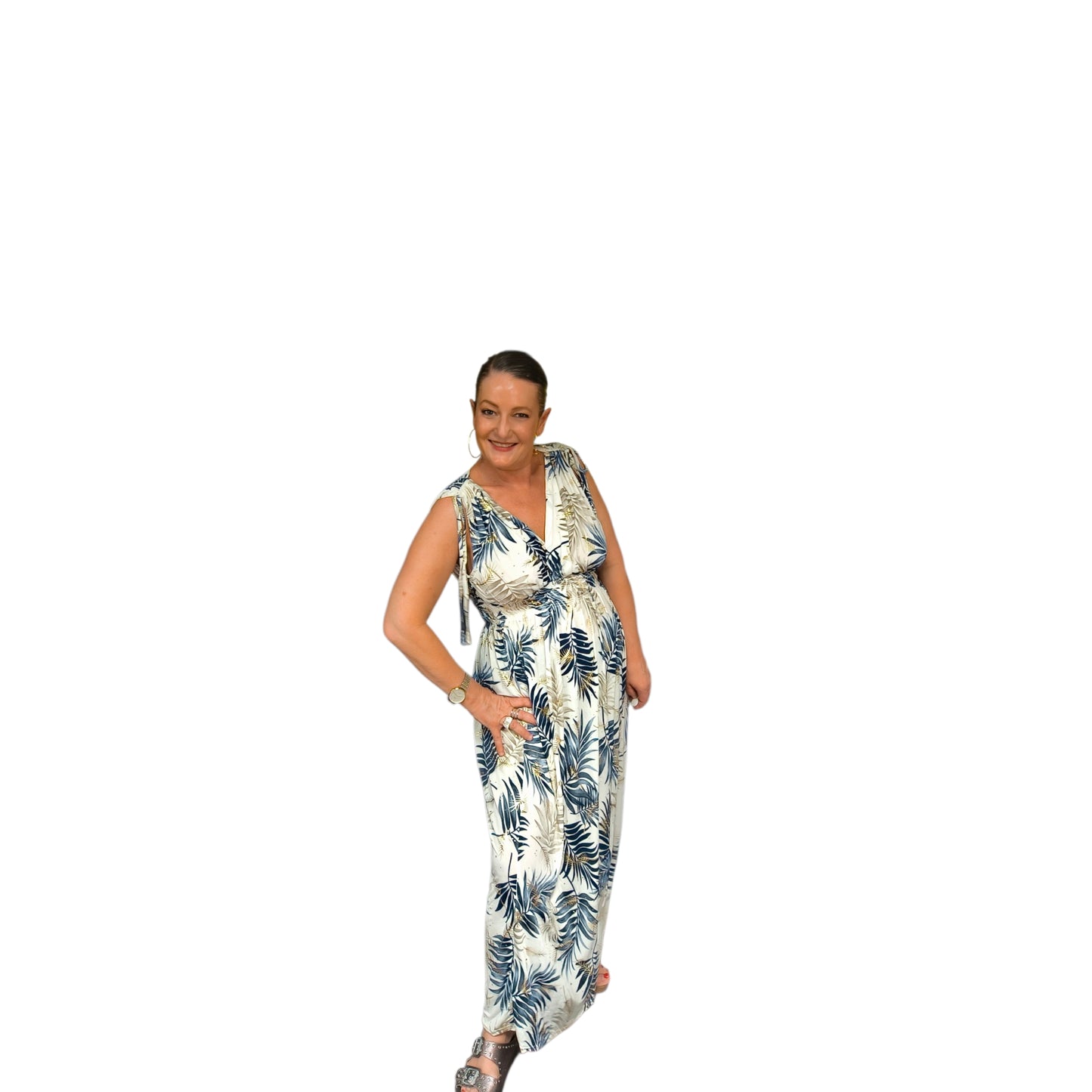Anita (robe longue magique bretelles)