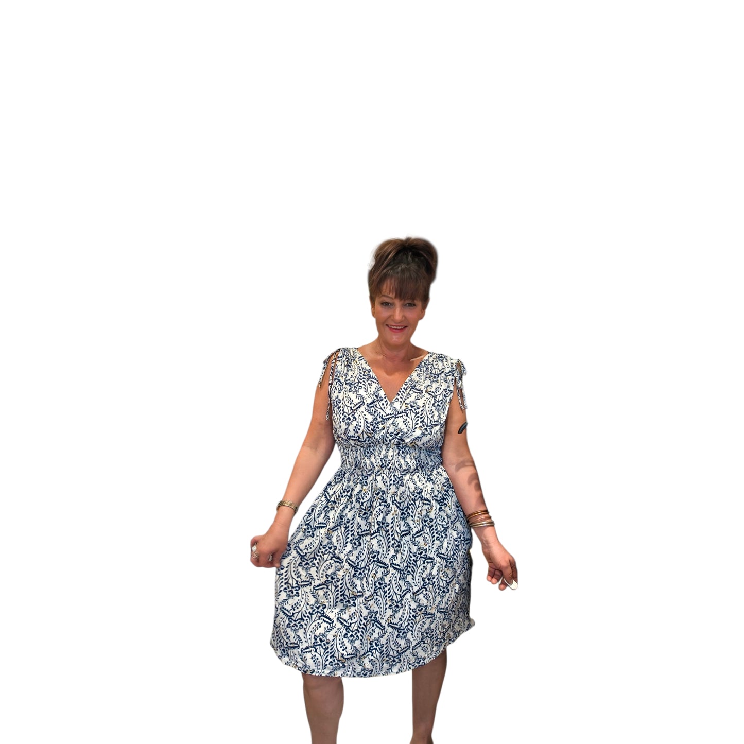 Lucile (robe courte magique bretelles)