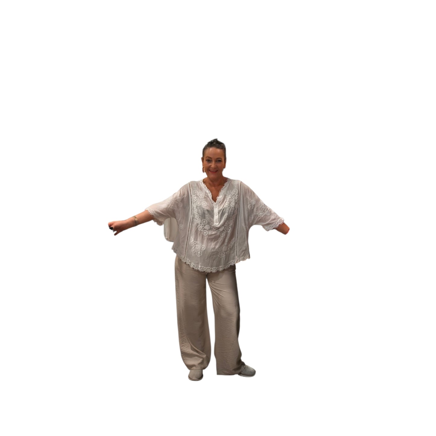 Claudie (blouse brodée)
