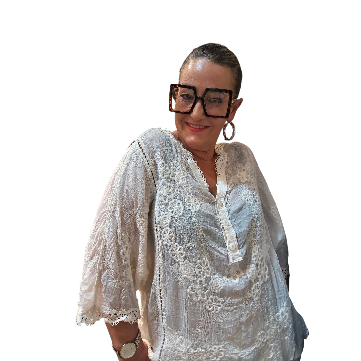 Claudie (blouse brodée)