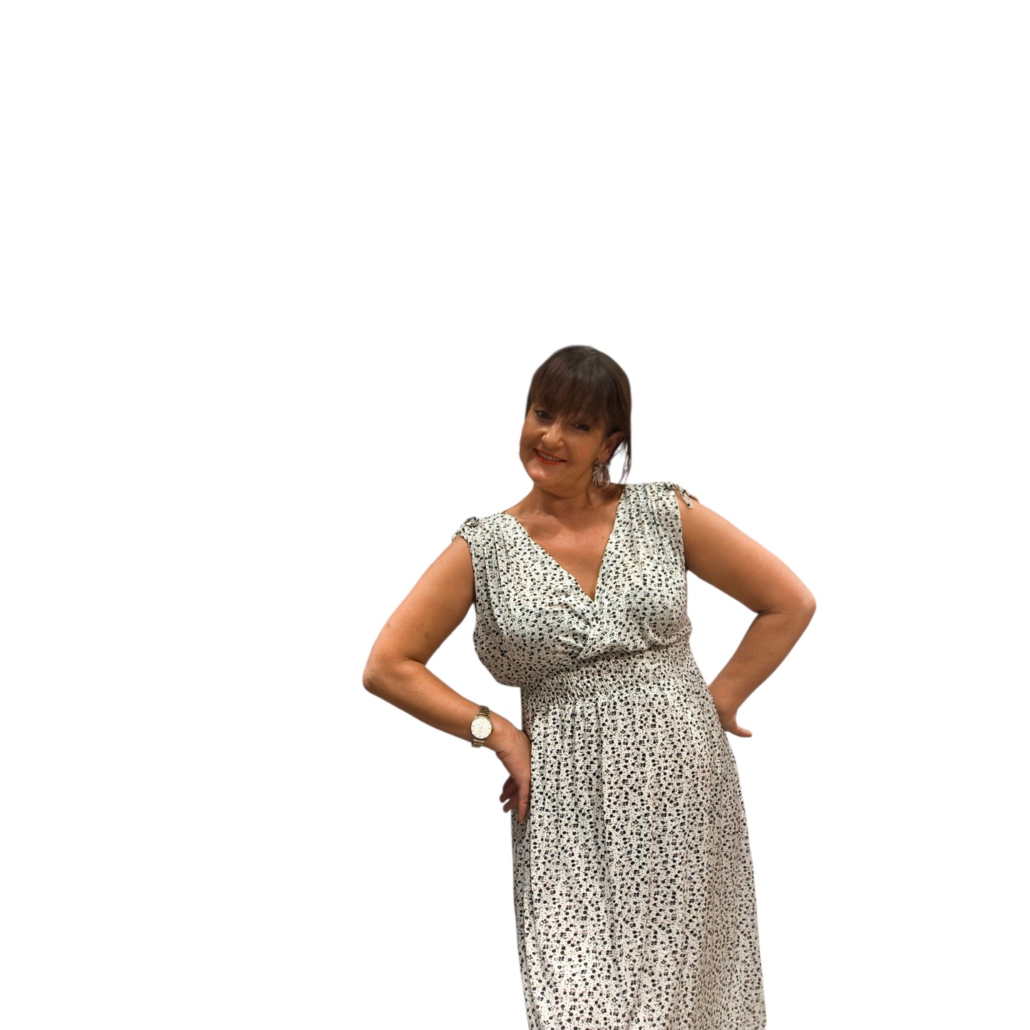 Rosette (robe courte petite fleur)