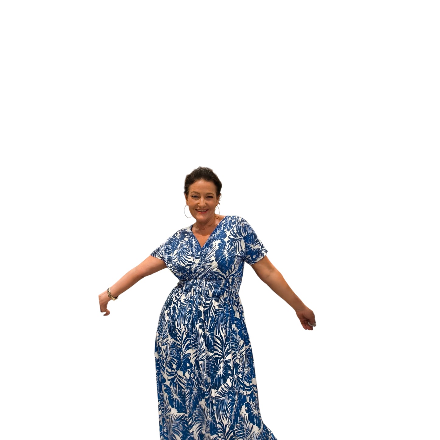 Héléna (robe longue magique manches)