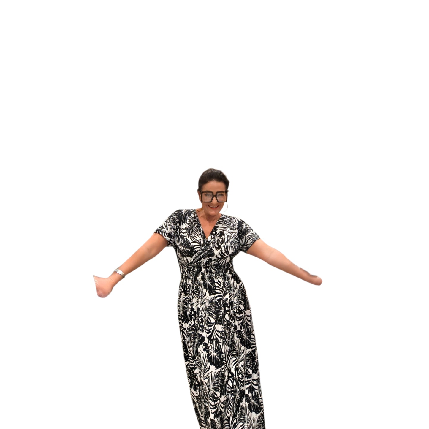 Héléna (robe longue magique manches)