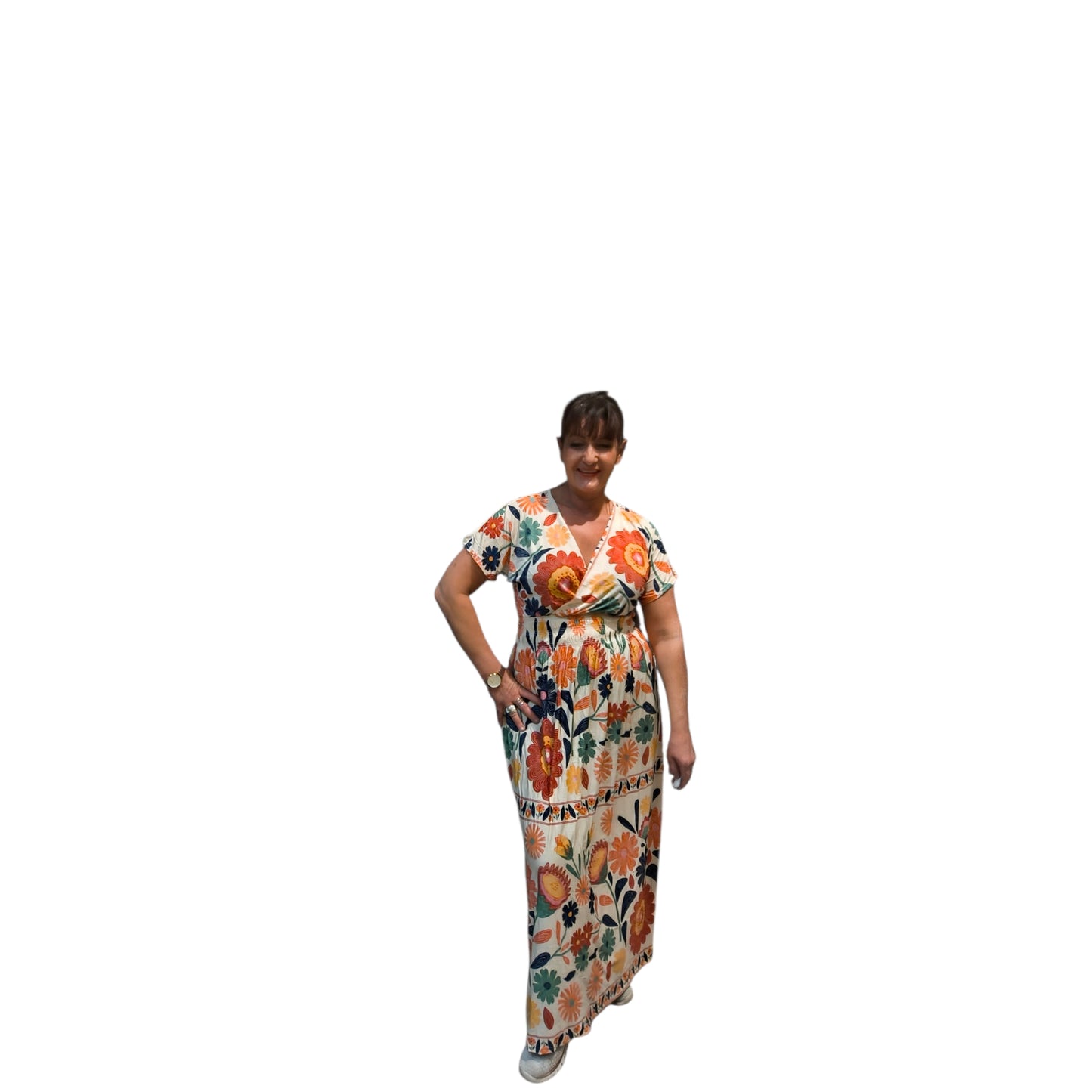 Florence (robe longue magique manches)