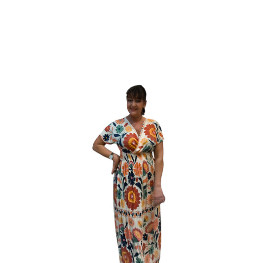 Florence (robe longue magique manches)