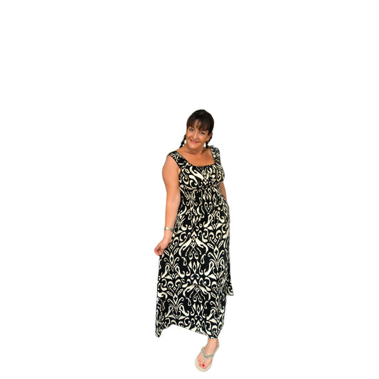 Camellia (robe longue smoke)