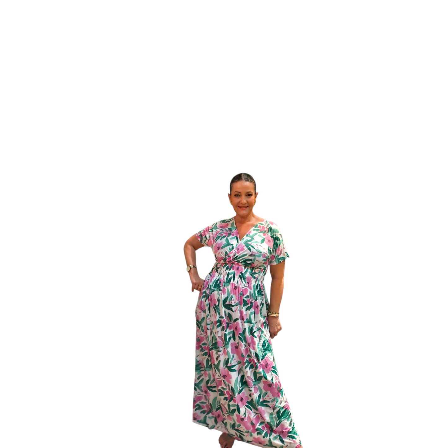 Rosa (robe longue magique manches)